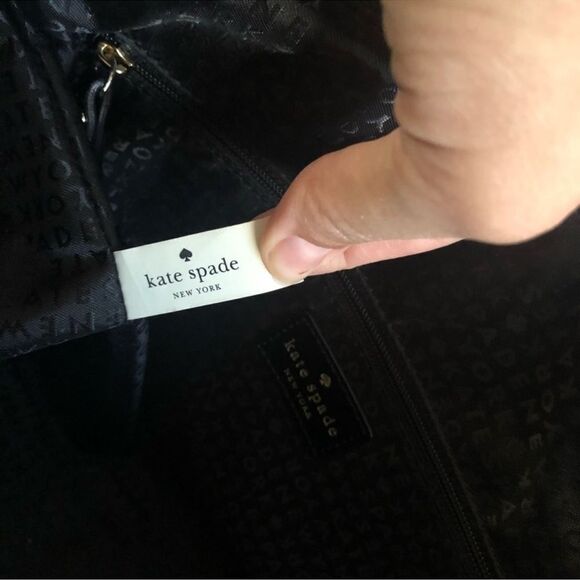 Kate Spade New York Black Leather Mini Hadley Street Bernadine Crossbody Bag - Picture 11 of 16